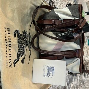 Authentic Burberry Handbag